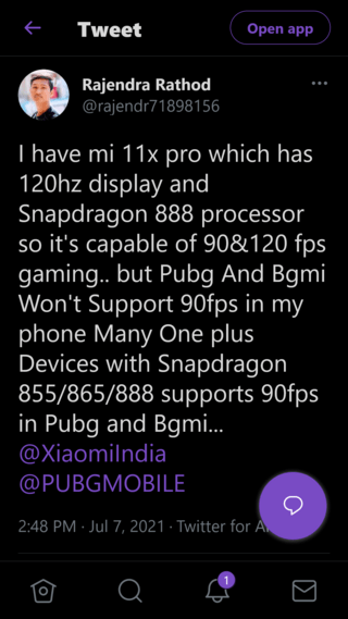 Xiaomi Mi 11x Poco F3 およびpoco X3proユーザーはpubg Bgmiで90fpsサポートを要求しますが 回避策があります Ja Atsit
