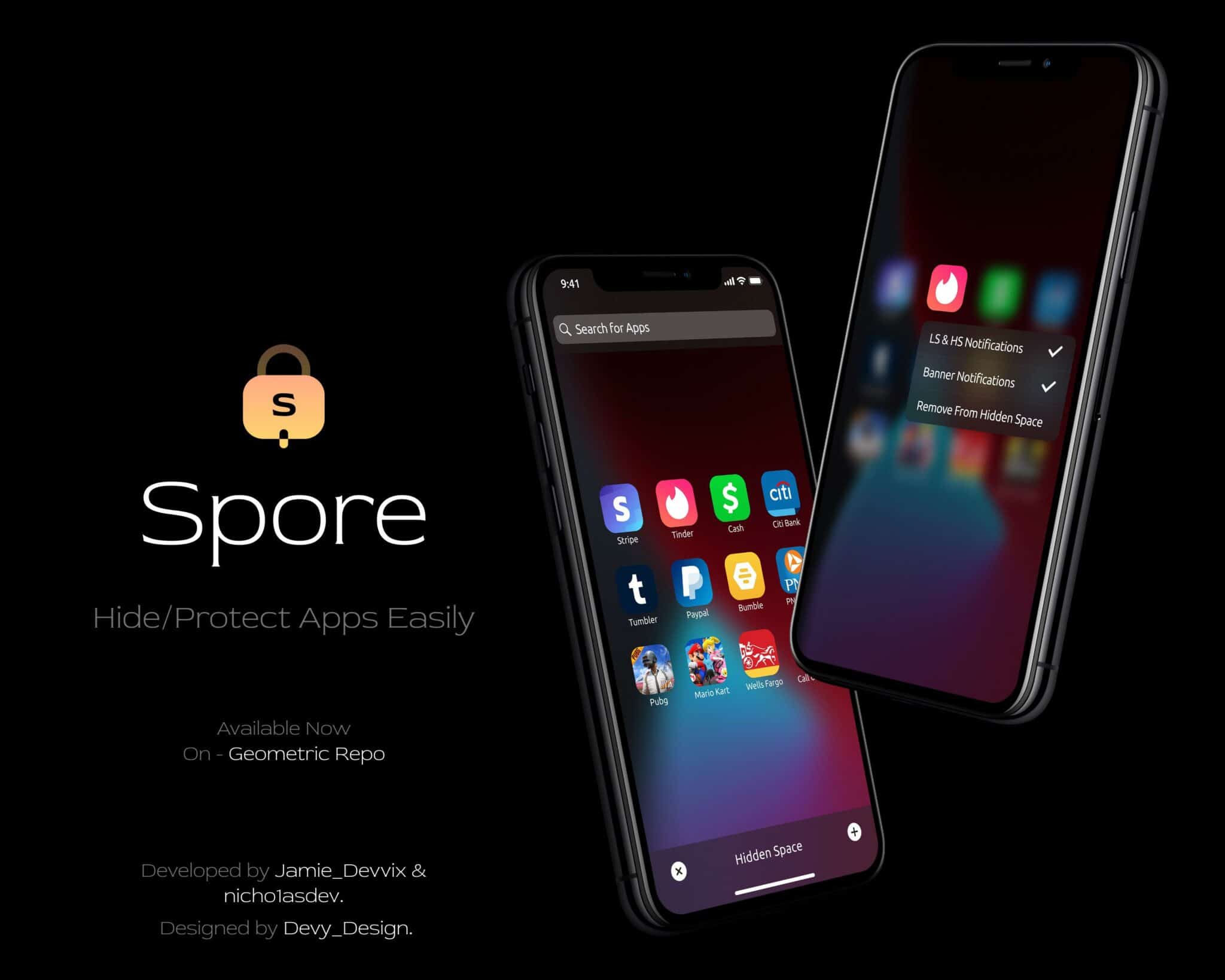 Spore Jailbreak Tweakを使用すると Iphone上のアプリを非表示にして保護できます Ja Atsit
