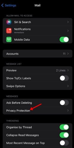 Iphoneでメールプライバシー保護を有効にする方法 Ja Atsit