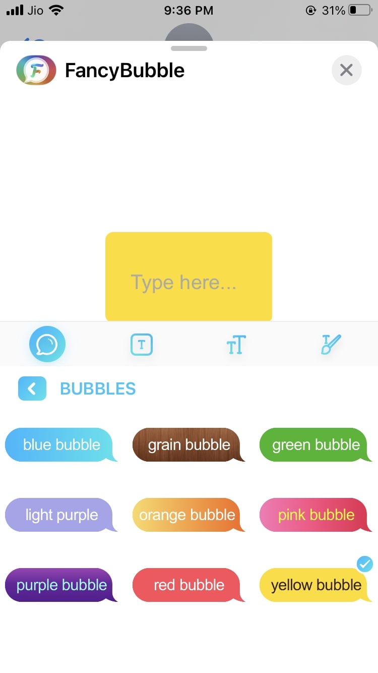 Iphoneまたはipadでimessageのバブルの色を変更する方法 Ja Atsit