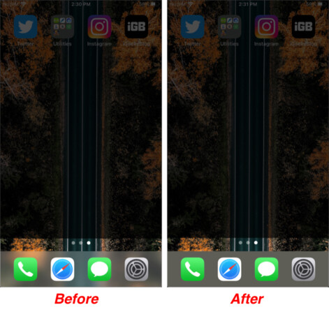 Iphoneまたはipadでdockの色を変更する方法 Ios 15を更新 Ja Atsit