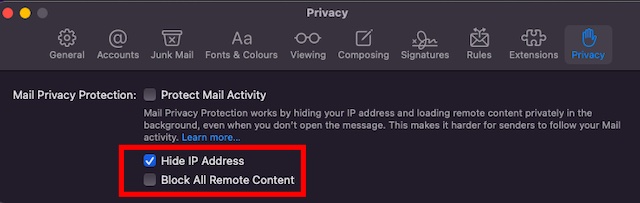 Macosmontereyでメールプライバシー保護を有効にする方法 Ja Atsit
