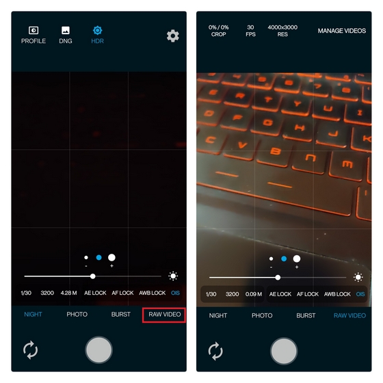 Androidフォンでrawビデオを録画する方法 Ja Atsit