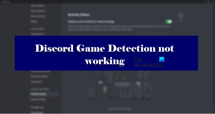 Discord Gamedetectionが機能しない 修正済み Ja Atsit