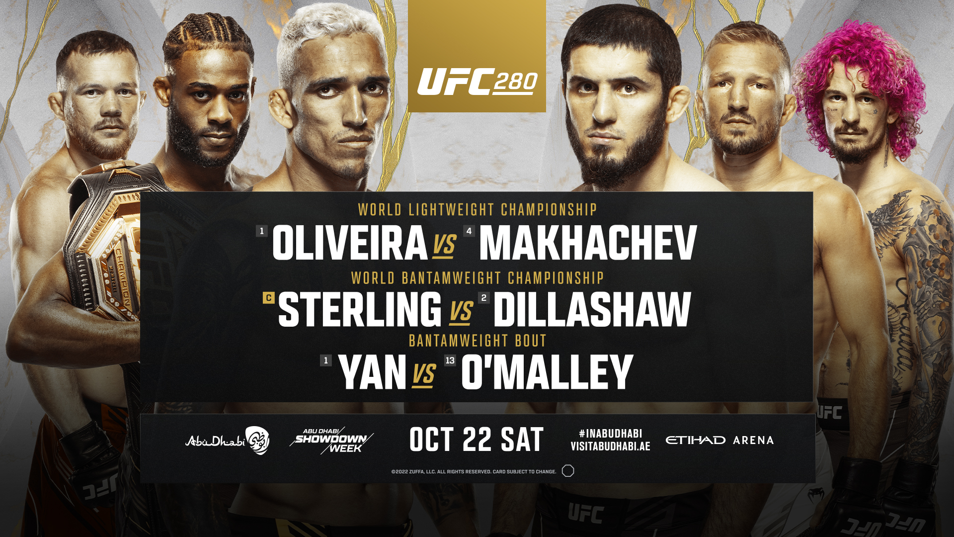 UFC 280: Oliveira Vs Makhachev - All Things IT