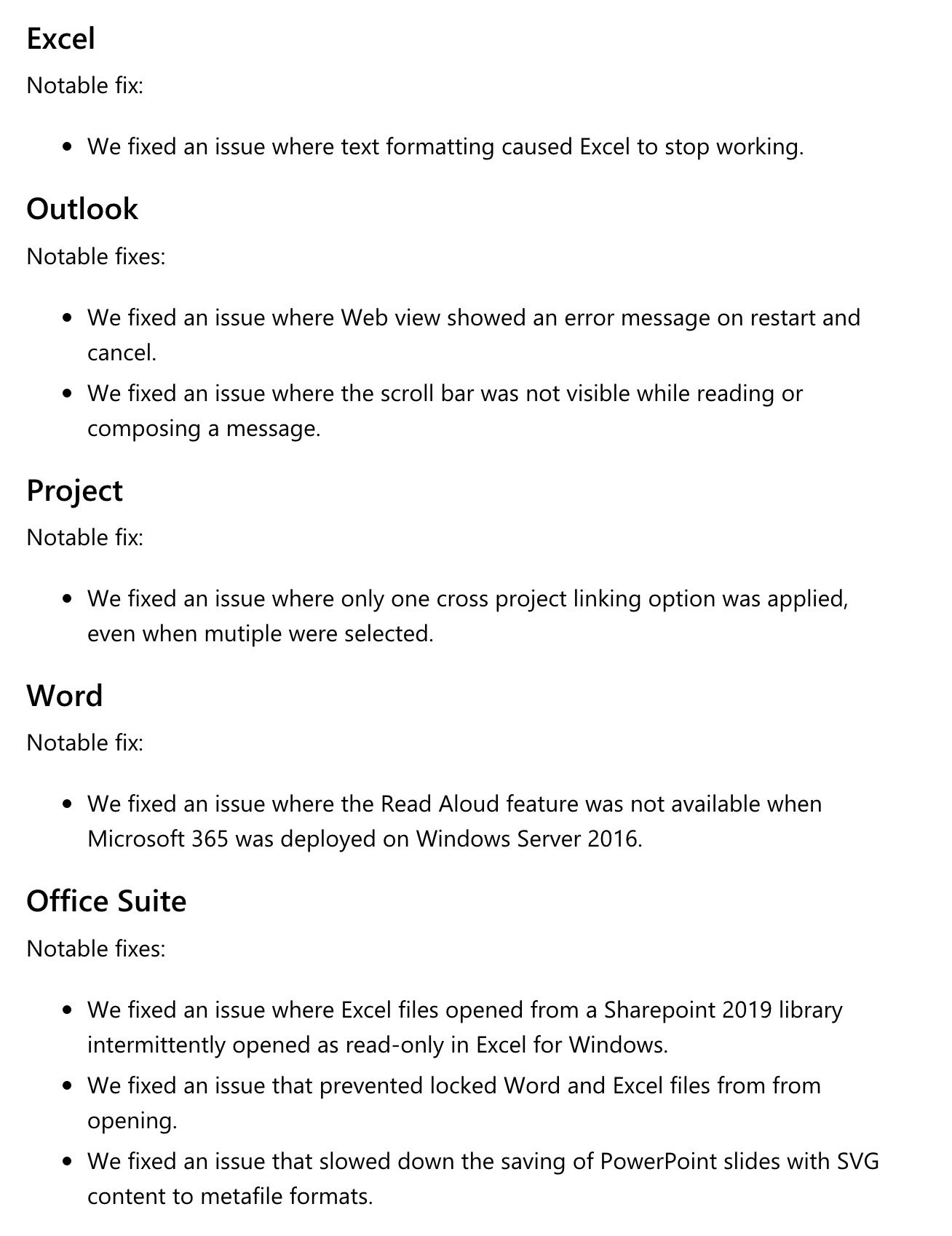 Microsoft lanserer office versjon 2210 build 15726 20000 for insiders