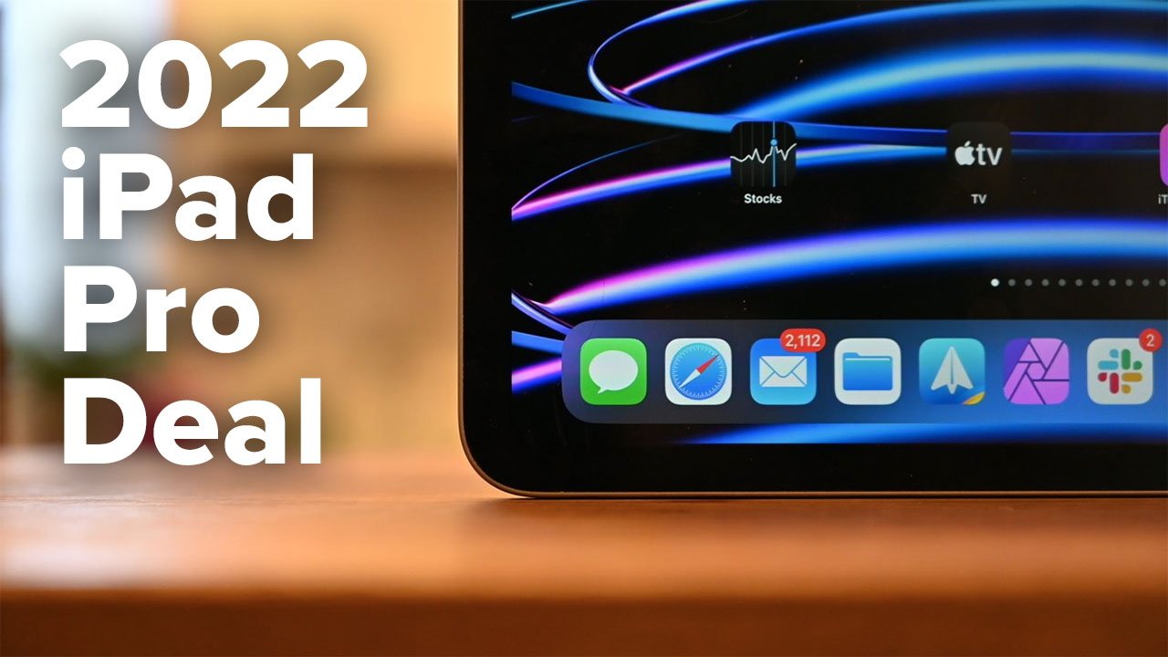 Apples 2022 iPad Pro får 50 USD prisfall på Amazon i den siste tidlige