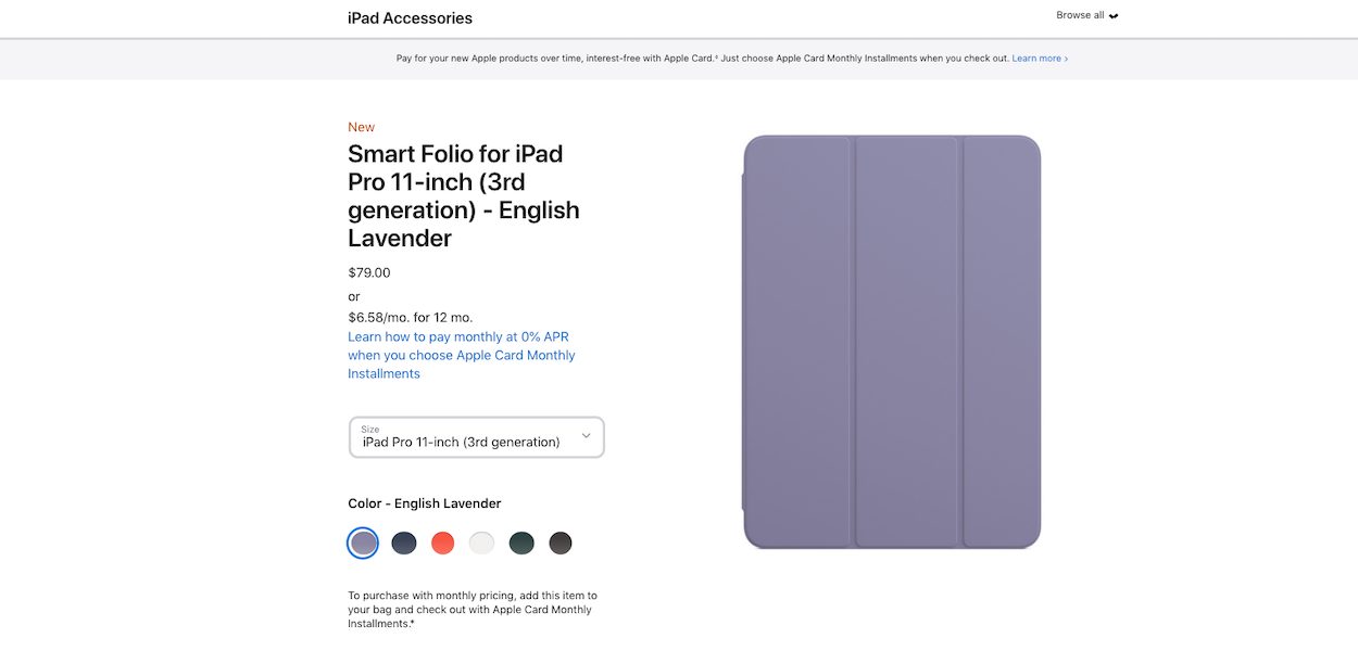 Folio Pintar English Lavender Baru Untuk Ipad Mini 6 Juga Tersedia Untuk Model Ipad Pro 11 Inci Dan 12 9 Inci Ms Atsit