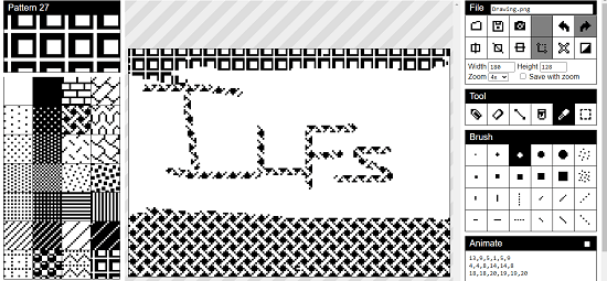 DitherPaint-schilderij