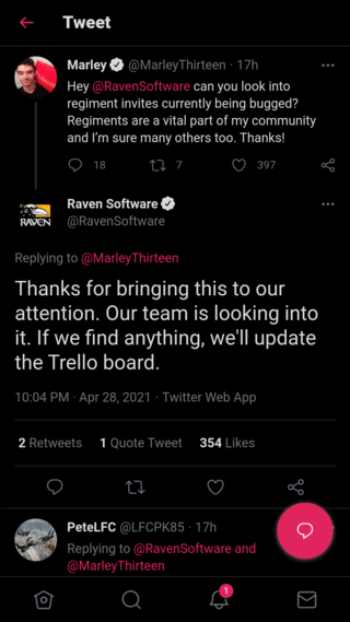 cod-warzone-regiment-invites-not-working