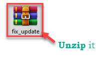 Fix Update Unzip Min