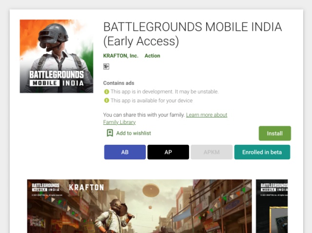 install battlegrounds mobile india 2