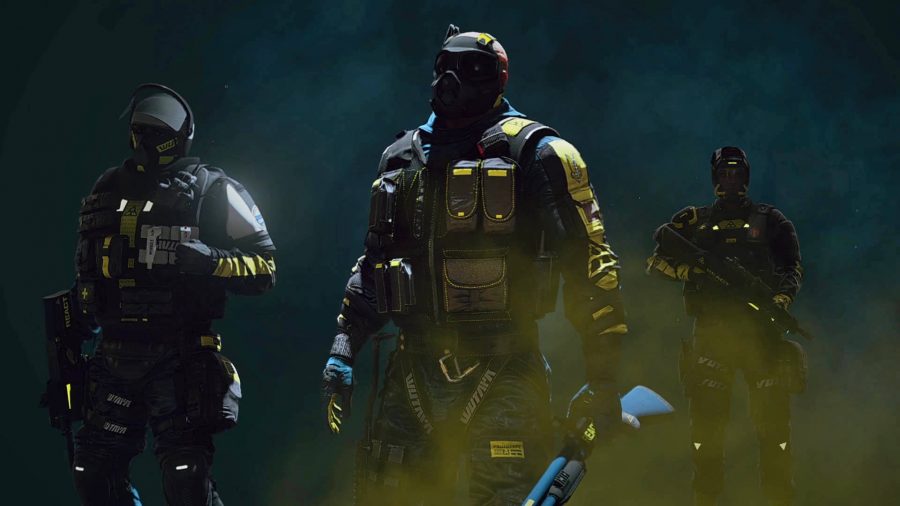 Nog een driekoppig operatorteam in Rainbow Six Extraction.