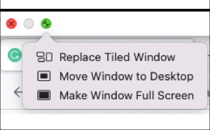 Gesplitste schermweergave op Mac afsluiten