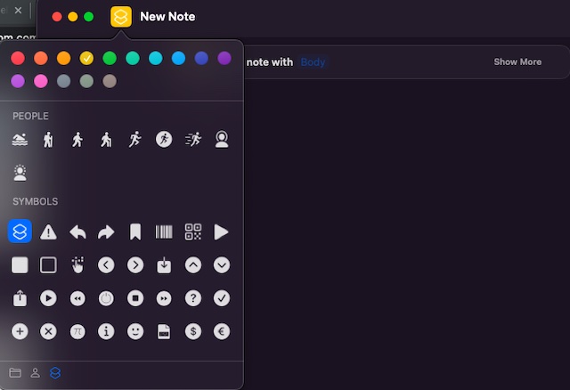 Ontwerp uw snelkoppeling-Maak snelkoppelingen in macOS Monterey op mac
