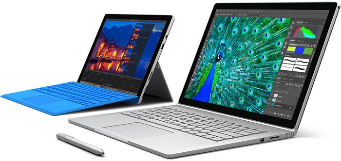 surface devces windows 10