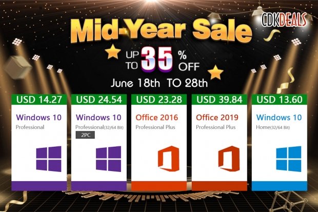 Windows 10 is tot 35% korting in de Mid-Year Sale van CDKDEALS-slechts $ 14,27 1 | TweakTown.com Windows 10 is tot 35% korting in de Mid-Year Sale van CDKDEALS-slechts $ 14,27 1 | TweakTown.com