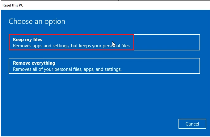 Windows 10 opnieuw installeren zonder gegevens te verliezen