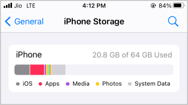 How to clear system data on iphone