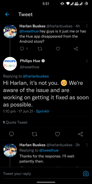 Philips Hue-app