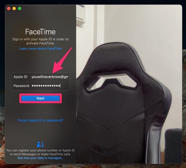 Hoe FaceTime-account op Mac te wijzigen