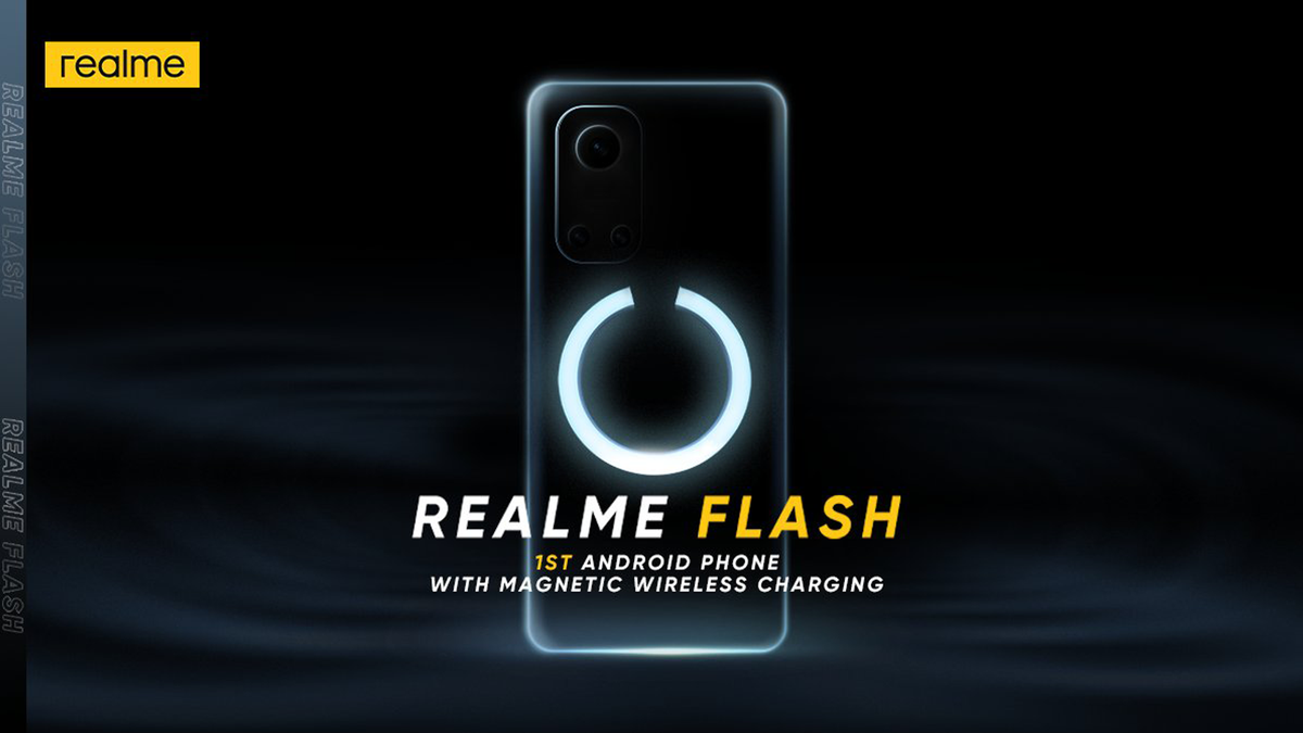 Teaser van Realme's nieuwe vlaggenschip, de Flash