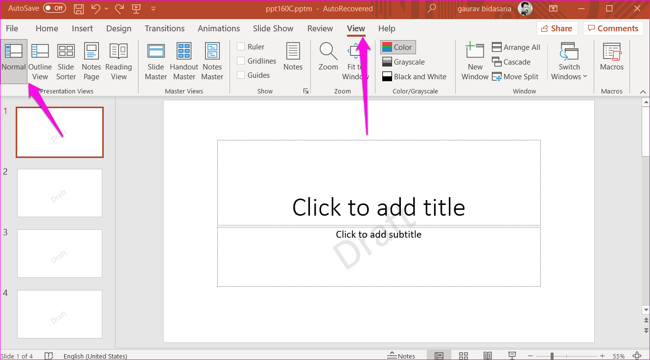 Watermerk maken en toevoegen in PowerPoint-dia's 8