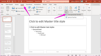 Een watermerk maken en toevoegen in PowerPoint-dia's 3