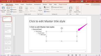 Een watermerk maken en toevoegen in PowerPoint-dia's 4