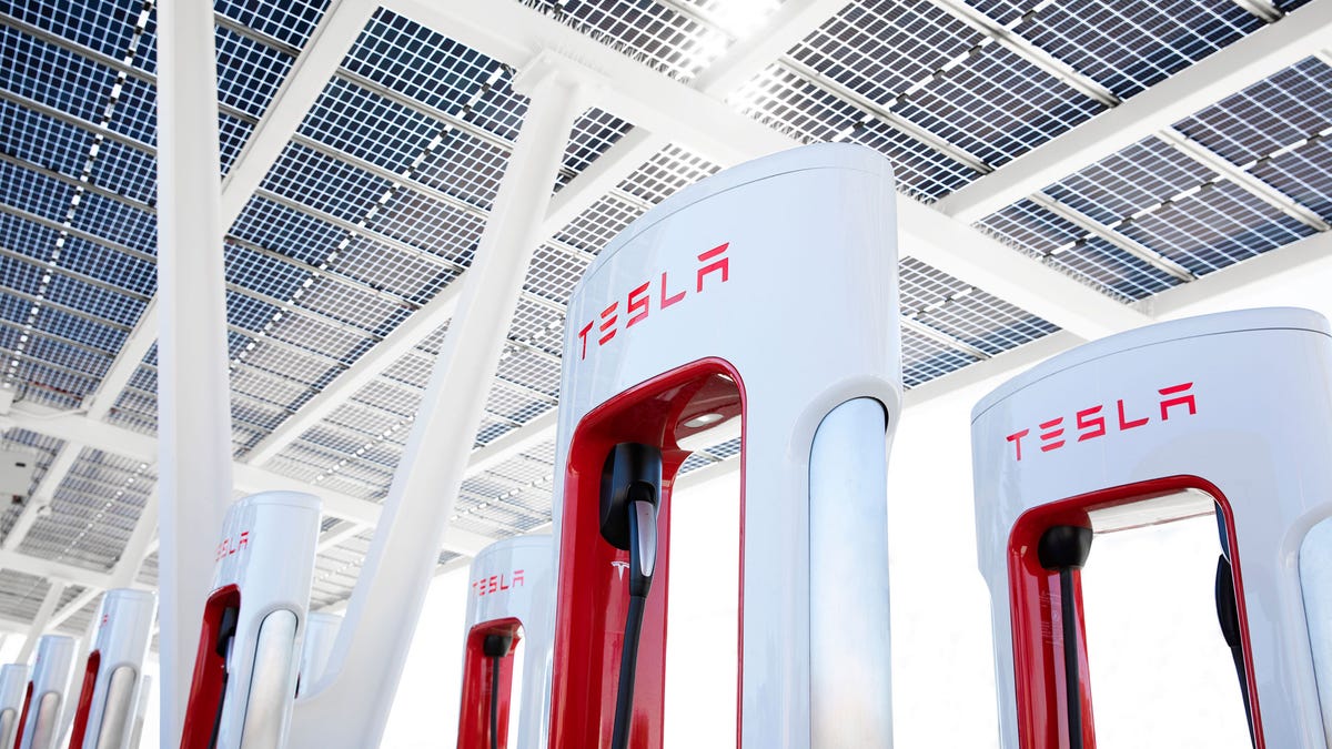 Tesla Supercharging-station