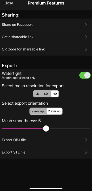 3D-geprinte selfie met je telefoon
