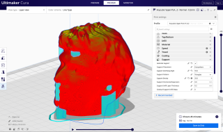 3D Printed Selfie With Your Phone
