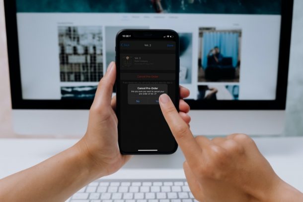 Pre-orders annuleren op iPhone en iPad