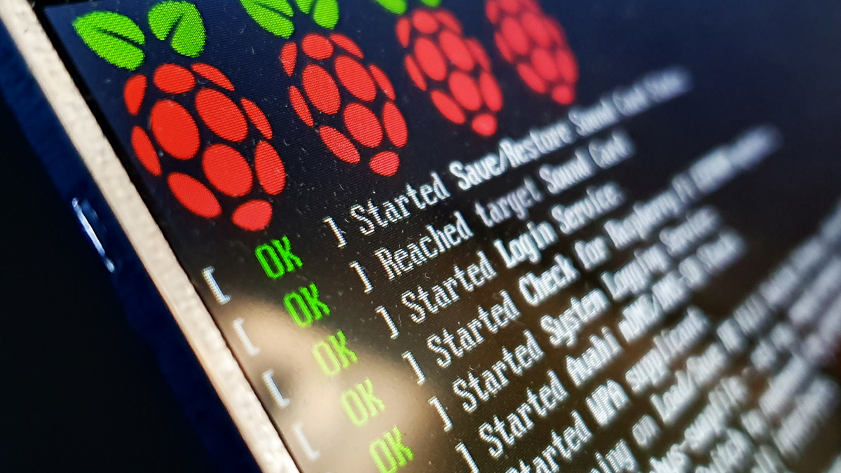 Raspberry Pi-systeem opstarten op klein LCD-prototypescherm
