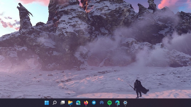 windows 11 taakbalk zonder widget