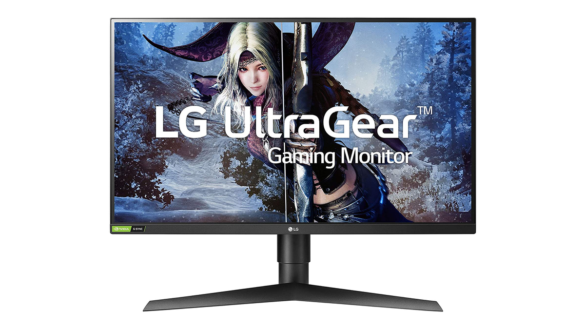 LG's 27-inch QHD-gamingmonitor.