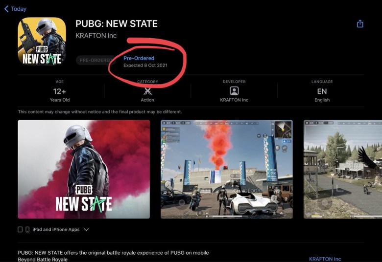 Pubg new state download