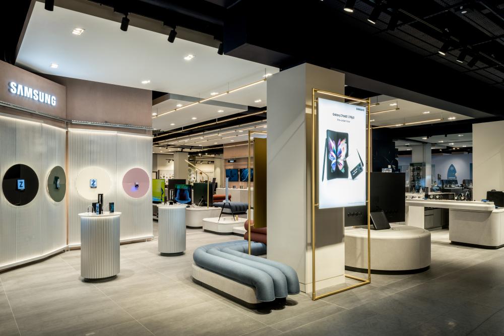 plein Origineel Martelaar Herontworpen Samsung Store in Londen zet een nieuwe maatstaf in de  detailhandel - NL Atsit