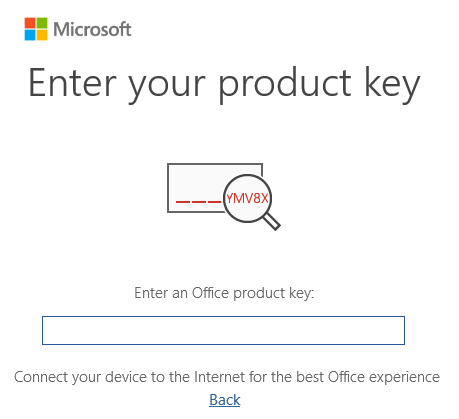 where to find product key for microsoft office