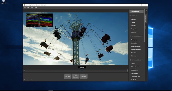 Oprogramowanie do edycji wideo CameraBag Pro dla komputerów Mac