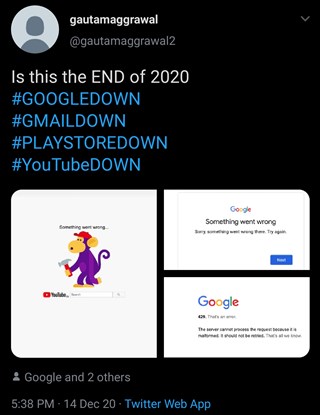 google-down
