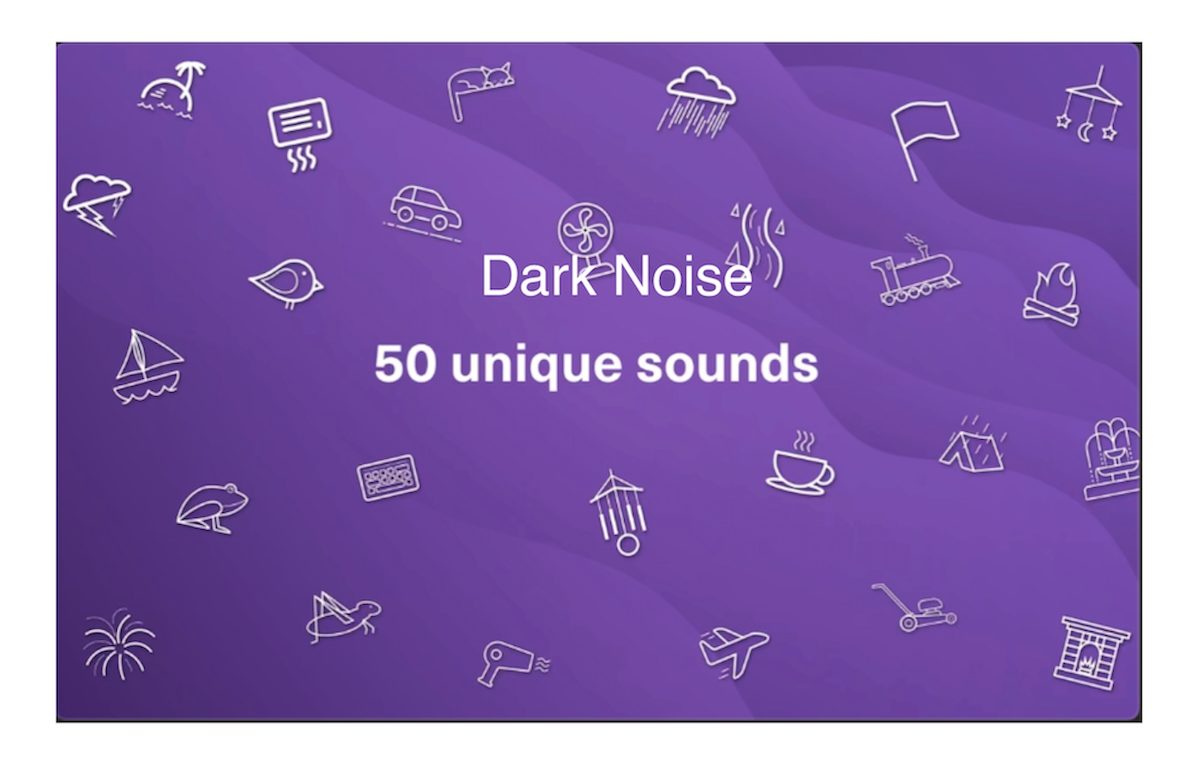 Aplikacja Dark Noise na Macu