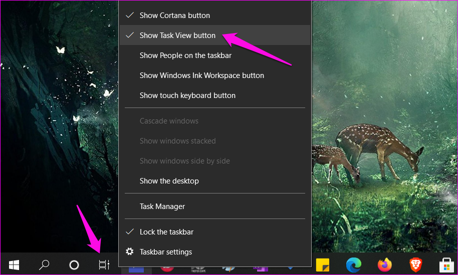 Jak całkowicie wyłączyć widok zadań w systemie Windows 10 1