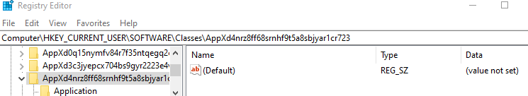 Klasy oprogramowania rejestru