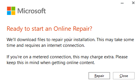 Potwierdzenie naprawy