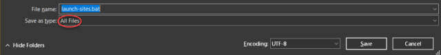 notepad-save-as-bat-file