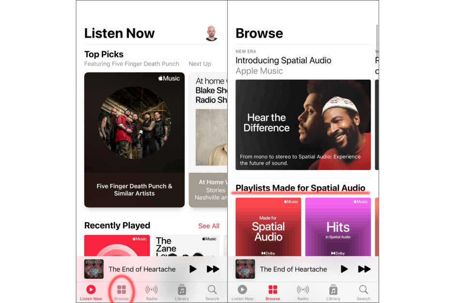 Apple Music z Dolby Atmos: jak słuchać ścieżek audio przestrzennego ?