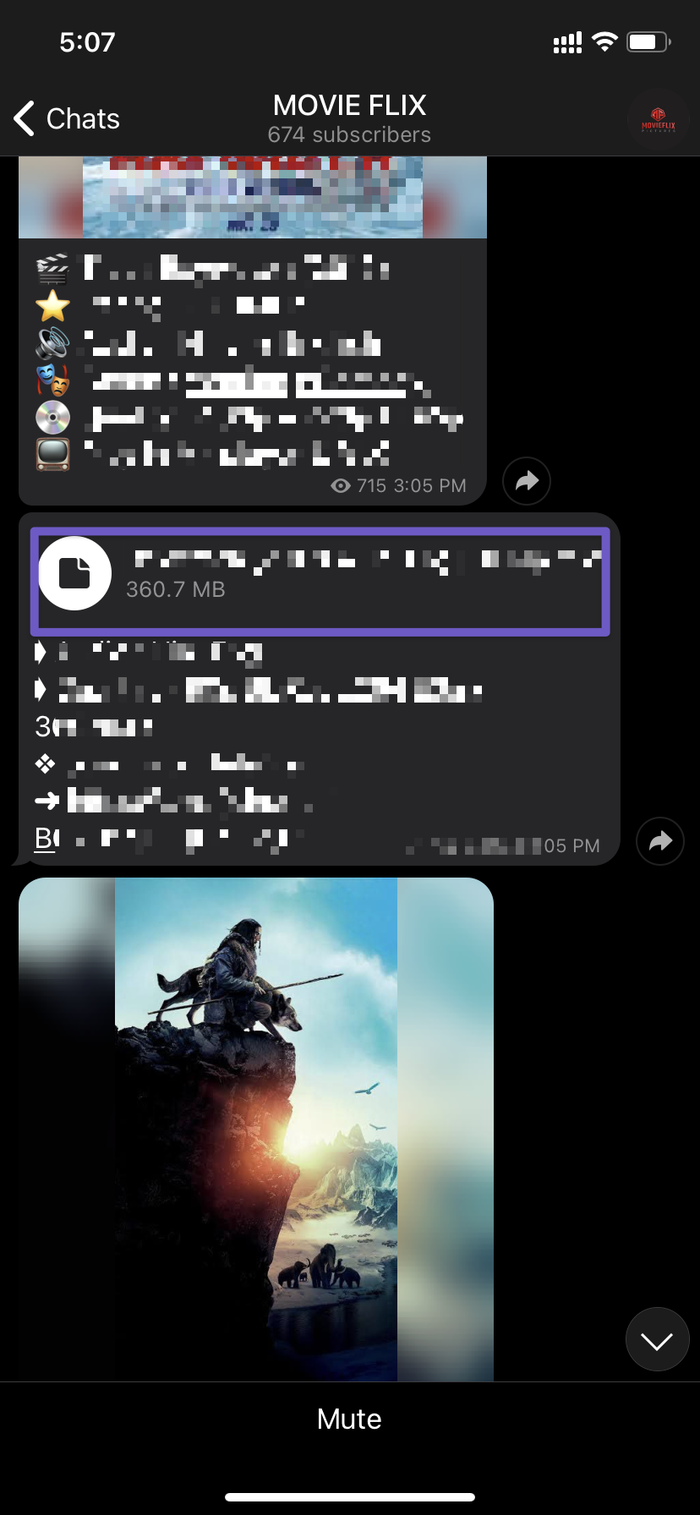 Otwórz wideo w telegramie