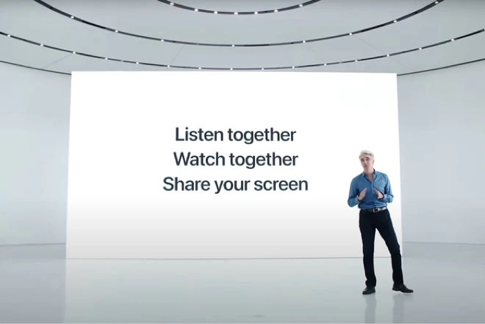 SharePlay w iOS 15 z Craig