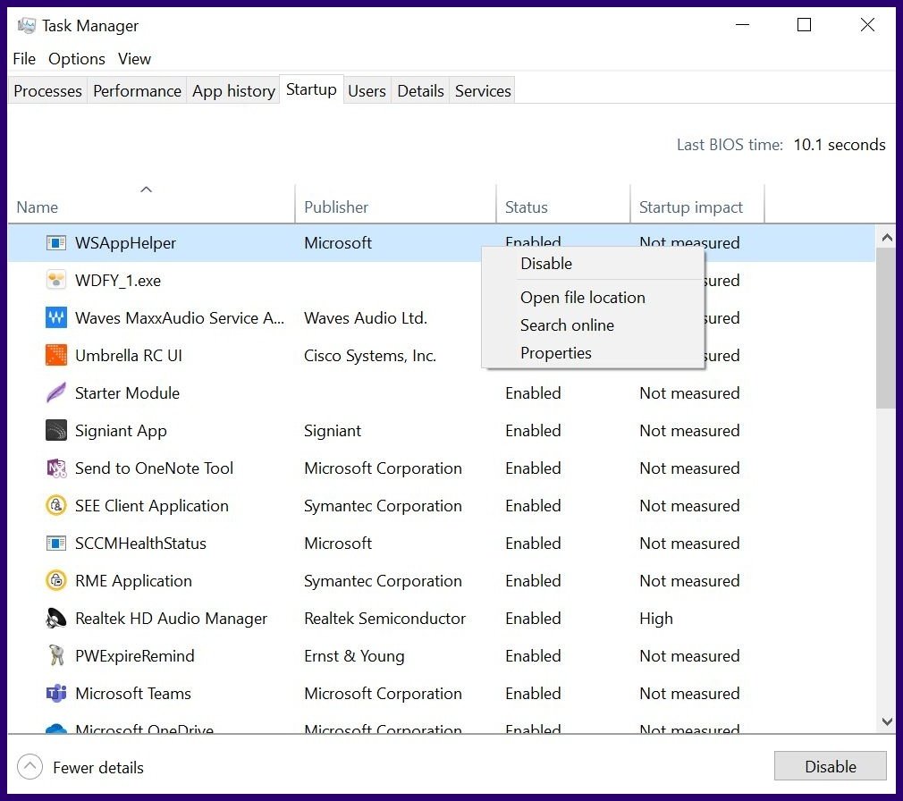 Fix windows irql not less or equal error step 12